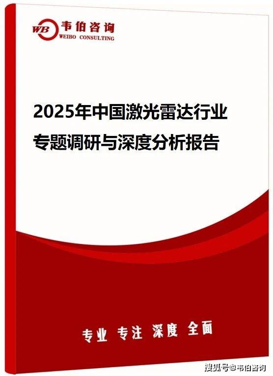 韦伯咨询：2025年中国激光雷达行业专题